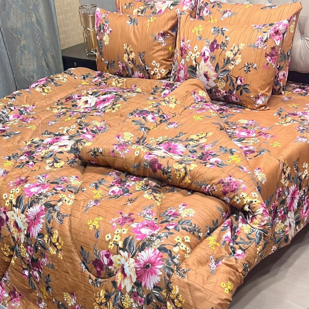 6 pcs viki razai set king size for winter