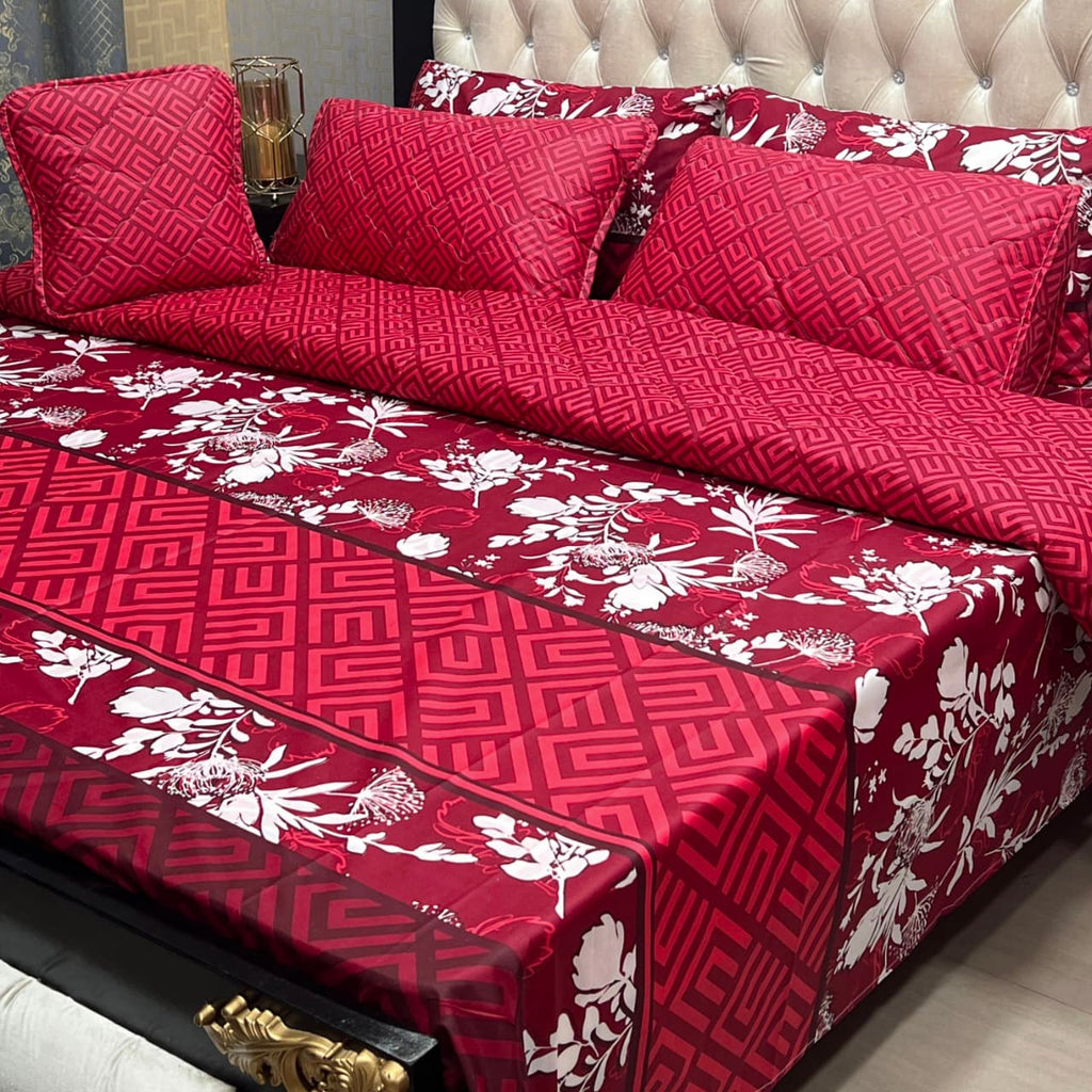 7 Pcs summer AC comforter set soft and luxury with filled comforter