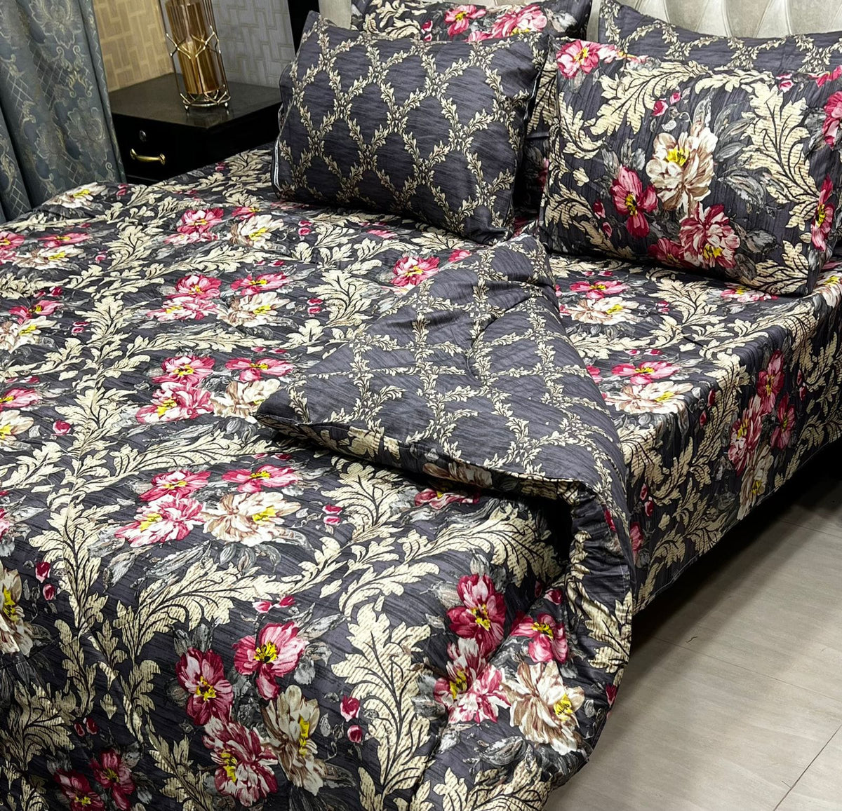 6PC Vicky Razayi Set king size Coton