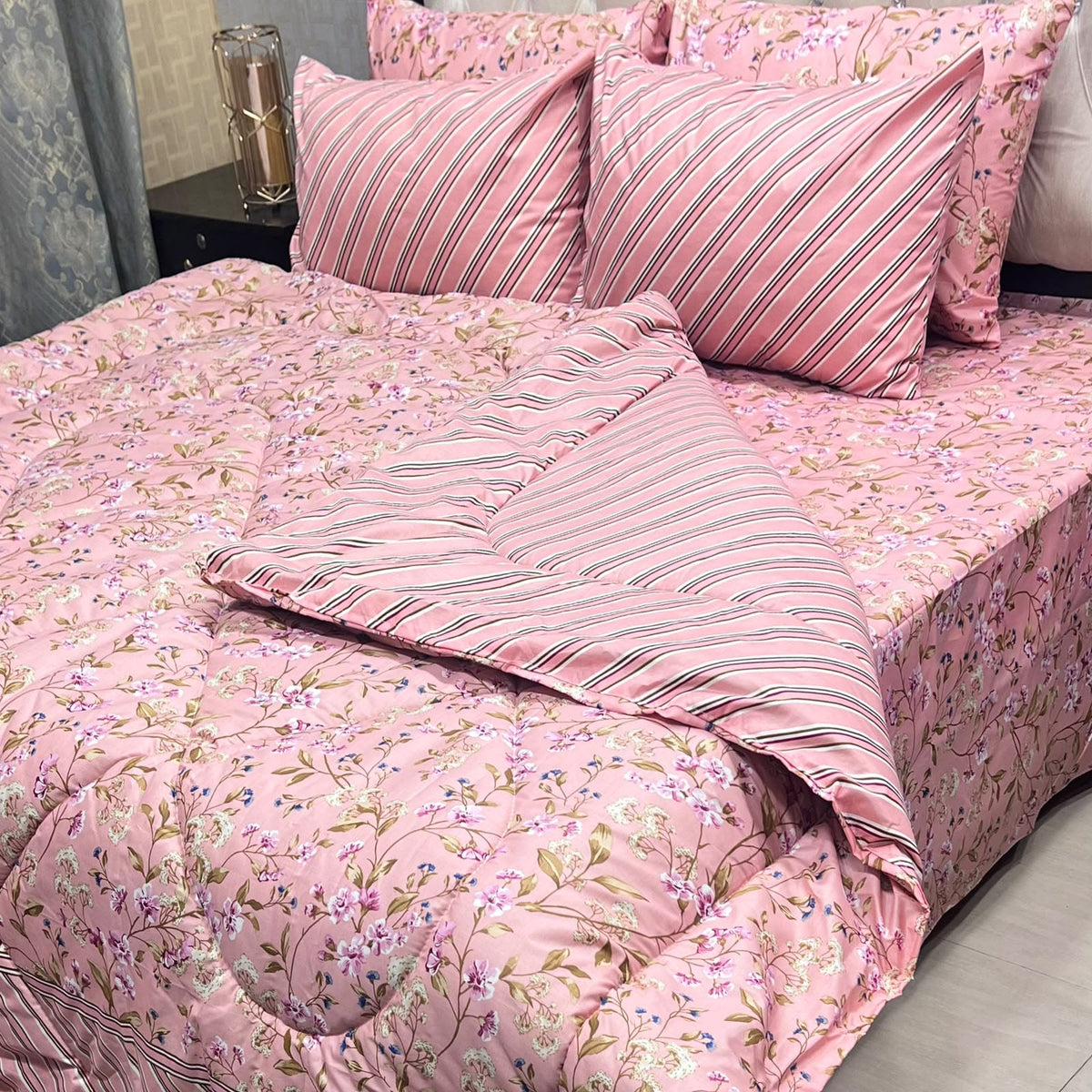 6PC Vicky Razayi Set king size Coton