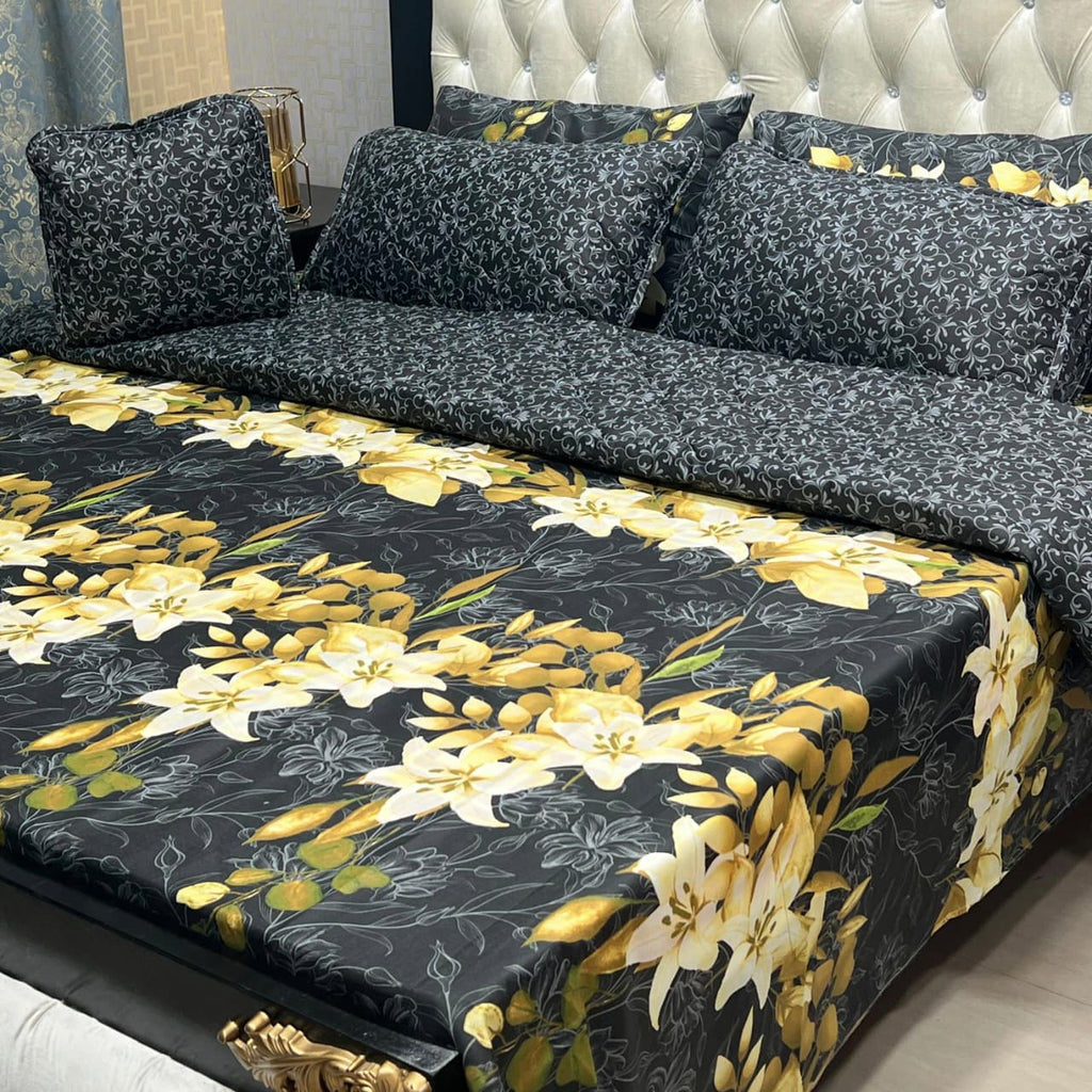 7 Pcs summer AC comforter set soft and luxury with filled comforter